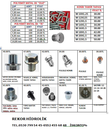 Rekor Hidrolik İmalat 2